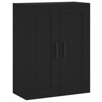 Thumbnail for Highboard Schwarz 69,5x34x180 cm Holzwerkstoff