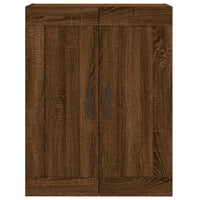Thumbnail for Highboard Braun Eichen-Optik 69,5x34x180 cm Holzwerkstoff