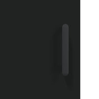 Thumbnail for Highboard Schwarz 69,5x34x180 cm Holzwerkstoff