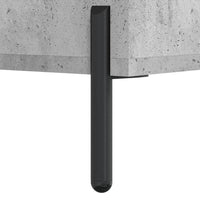 Thumbnail for Highboard Betongrau 69,5x34x180 cm Holzwerkstoff