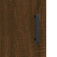 Thumbnail for Highboard Braun Eichen-Optik 69,5x34x180 cm Holzwerkstoff