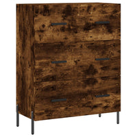 Thumbnail for Highboard Räuchereiche 69,5x34x180 cm Holzwerkstoff