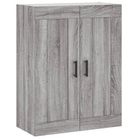 Thumbnail for Highboard Grau Sonoma 69,5x34x180 cm Holzwerkstoff