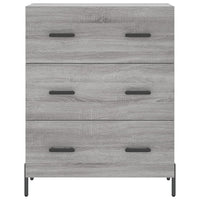 Thumbnail for Highboard Grau Sonoma 69,5x34x180 cm Holzwerkstoff
