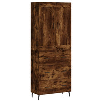 Thumbnail for Highboard Räuchereiche 69,5x34x180 cm Holzwerkstoff