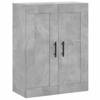 Thumbnail for Highboard Betongrau 69,5x34x180 cm Holzwerkstoff