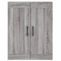 Thumbnail for Highboard Grau Sonoma 69,5x34x180 cm Holzwerkstoff