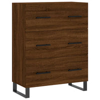 Thumbnail for Highboard Braun Eichen-Optik 69,5x34x180 cm Holzwerkstoff