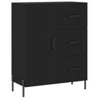 Thumbnail for Highboard Schwarz 69,5x34x180 cm Holzwerkstoff