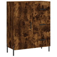 Thumbnail for Highboard Räuchereiche 69,5x34x180 cm Holzwerkstoff