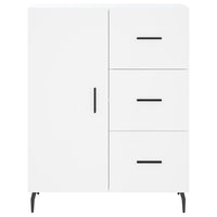 Thumbnail for Highboard Weiß 69,5x34x180 cm Holzwerkstoff