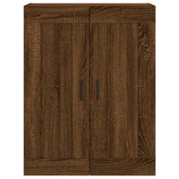 Thumbnail for Highboard Braun Eichen-Optik 69,5x34x180 cm Holzwerkstoff