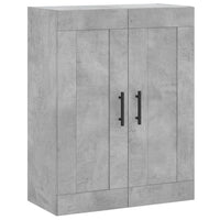 Thumbnail for Highboard Betongrau 69,5x34x180 cm Holzwerkstoff