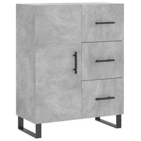Thumbnail for Highboard Betongrau 69,5x34x180 cm Holzwerkstoff