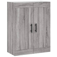 Thumbnail for Highboard Grau Sonoma 69,5x34x180 cm Holzwerkstoff