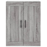 Thumbnail for Highboard Grau Sonoma 69,5x34x180 cm Holzwerkstoff
