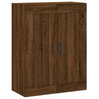 Thumbnail for Highboard Braun Eichen-Optik 69,5x34x180 cm Holzwerkstoff