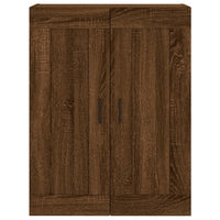 Thumbnail for Highboard Braun Eichen-Optik 69,5x34x180 cm Holzwerkstoff