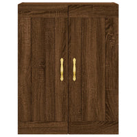 Thumbnail for Highboard Braun Eichen-Optik 69,5x34x180 cm Holzwerkstoff