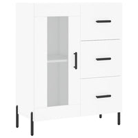 Thumbnail for Highboard Weiß 69,5x34x180 cm Holzwerkstoff