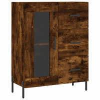 Thumbnail for Highboard Räuchereiche 69,5x34x180 cm Holzwerkstoff