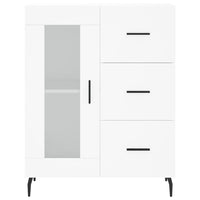 Thumbnail for Highboard Weiß 69,5x34x180 cm Holzwerkstoff