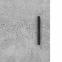 Thumbnail for Highboard Betongrau 69,5x34x180 cm Holzwerkstoff