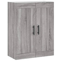 Thumbnail for Highboard Grau Sonoma 69,5x34x180 cm Holzwerkstoff