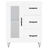 Thumbnail for Highboard Weiß 69,5x34x180 cm Holzwerkstoff