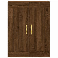 Thumbnail for Highboard Braun Eichen-Optik 69,5x34x180 cm Holzwerkstoff