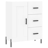 Thumbnail for Highboard Weiß 69,5x34x180 cm Holzwerkstoff