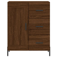 Thumbnail for Highboard Braun Eichen-Optik 69,5x34x180 cm Holzwerkstoff