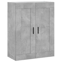 Thumbnail for Highboard Betongrau 69,5x34x180 cm Holzwerkstoff