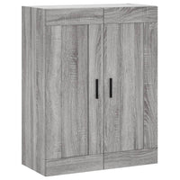 Thumbnail for Highboard Grau Sonoma 69,5x34x180 cm Holzwerkstoff