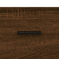 Thumbnail for Highboard Braun Eichen-Optik 69,5x34x180 cm Holzwerkstoff