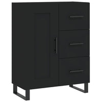 Thumbnail for Highboard Schwarz 69,5x34x180 cm Holzwerkstoff