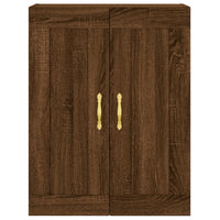 Thumbnail for Highboard Braun Eichen-Optik 69,5x34x180 cm Holzwerkstoff