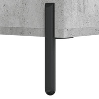 Thumbnail for Highboard Betongrau 69,5x34x180 cm Holzwerkstoff