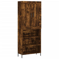 Thumbnail for Highboard Räuchereiche 69,5x34x180 cm Holzwerkstoff