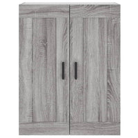Thumbnail for Highboard Grau Sonoma 69,5x34x180 cm Holzwerkstoff