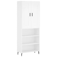 Thumbnail for Highboard Weiß 69,5x34x180 cm Holzwerkstoff