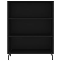 Thumbnail for Highboard Schwarz 69,5x34x180 cm Holzwerkstoff