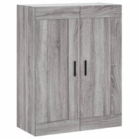 Thumbnail for Highboard Grau Sonoma 69,5x34x180 cm Holzwerkstoff