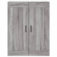 Thumbnail for Highboard Grau Sonoma 69,5x34x180 cm Holzwerkstoff