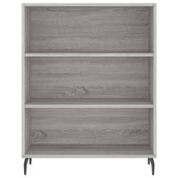 Thumbnail for Highboard Grau Sonoma 69,5x34x180 cm Holzwerkstoff