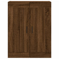 Thumbnail for Highboard Braun Eichen-Optik 69,5x34x180 cm Holzwerkstoff
