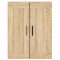 Thumbnail for Highboard Sonoma-Eiche 69,5x34x180 cm Holzwerkstoff