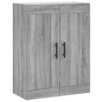 Thumbnail for Highboard Grau Sonoma 69,5x34x180 cm Holzwerkstoff