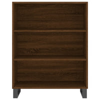 Thumbnail for Highboard Braun Eichen-Optik 69,5x34x180 cm Holzwerkstoff