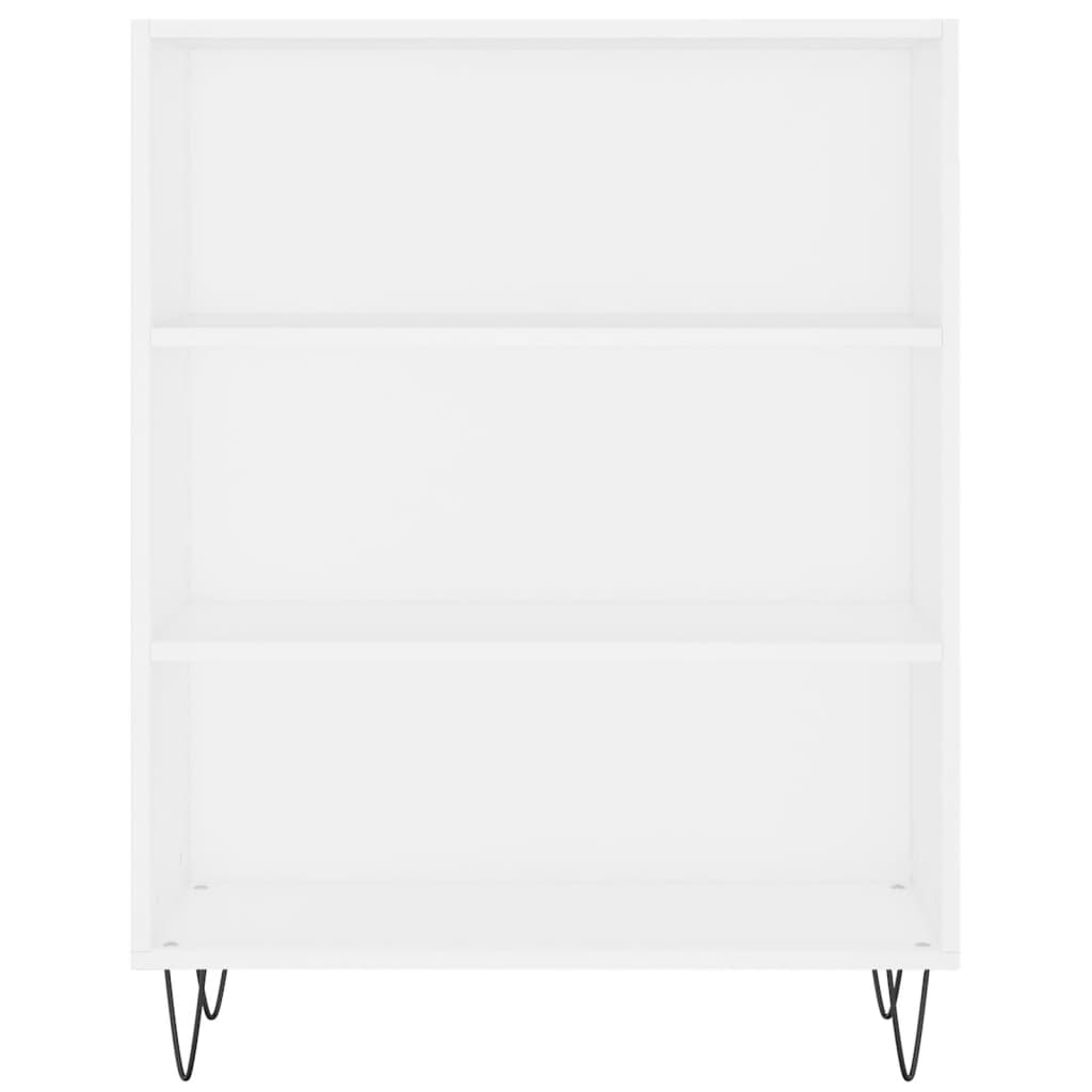 Highboard Weiß 69,5x34x180 cm Holzwerkstoff